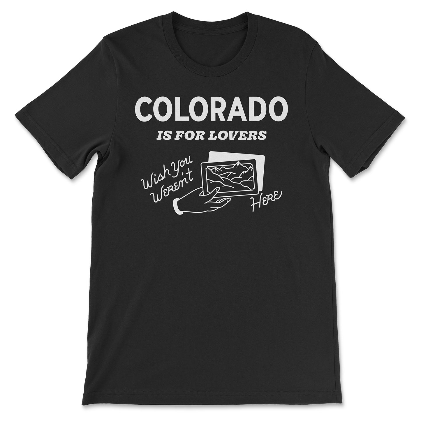 COLORADO Is For Lovers Festival Tee Shirt w/ STICKER SHEET