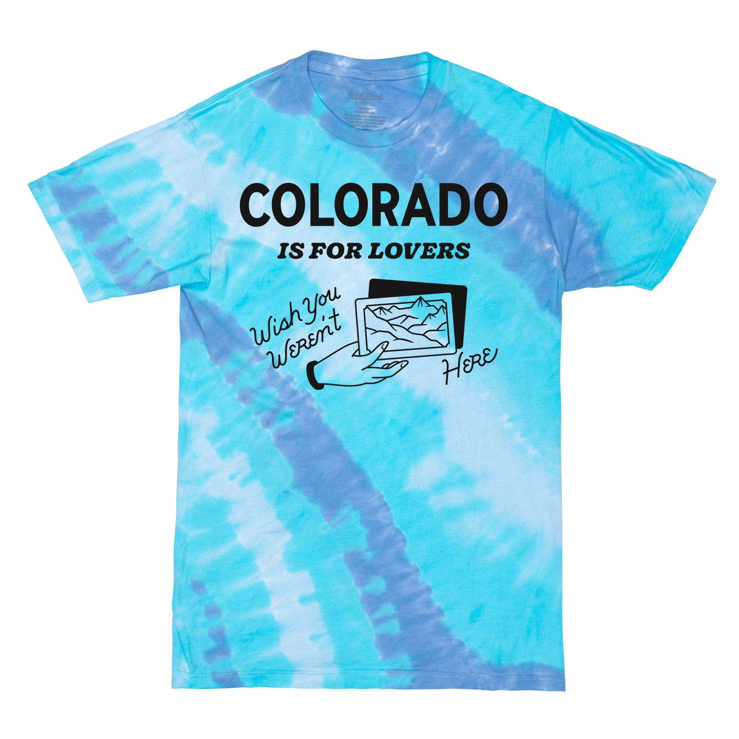 COLORADO Is For Lovers Tie Dye Festival Tee