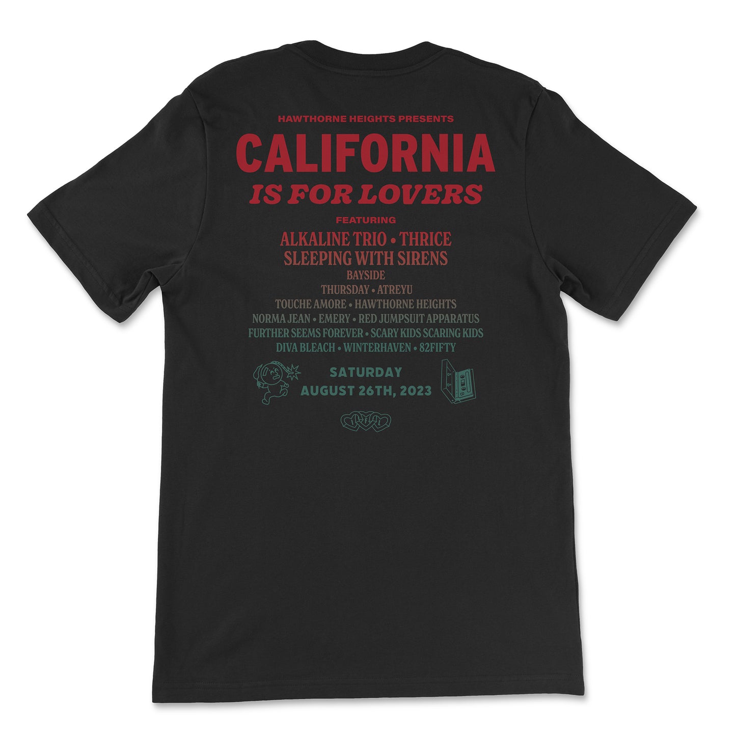 California is For Lovers Gradient T-Shirt