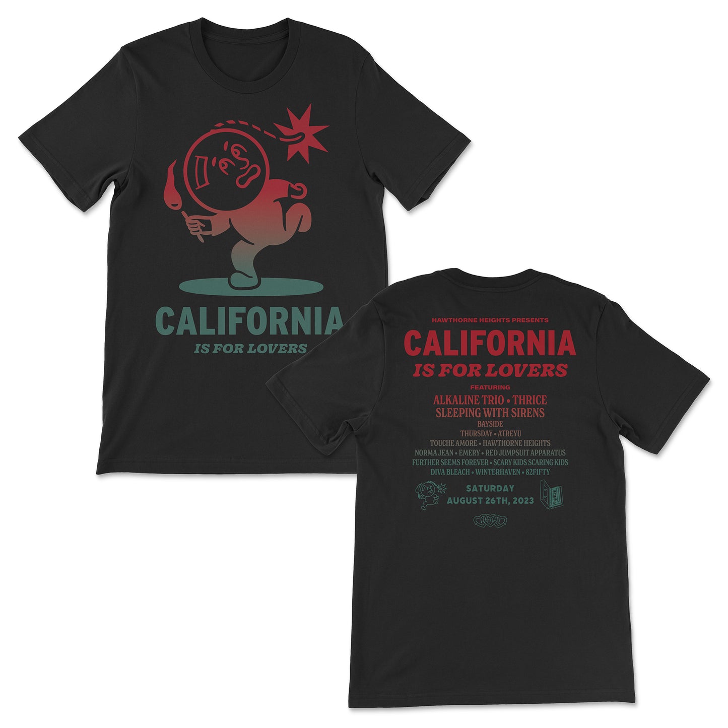 California is For Lovers Gradient T-Shirt