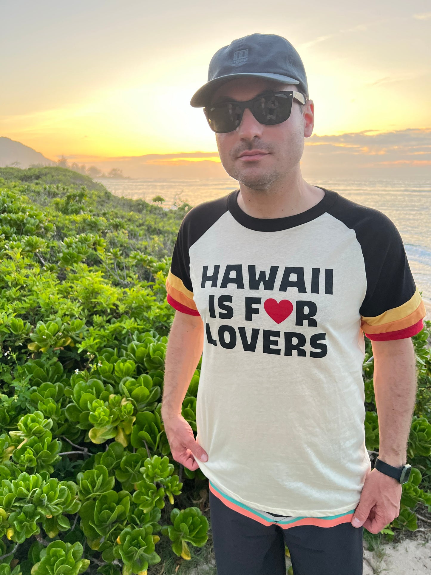 Hawaii is For Lovers Camp Collection Shirt with Keychain