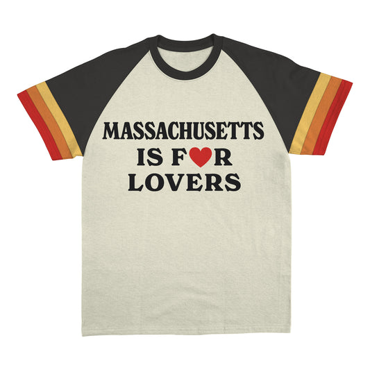 Massachusetts Is For Lovers Camp Tee Shirt