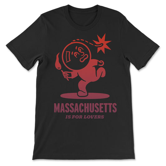 Massachusetts is For Lovers Gradient T-Shirt