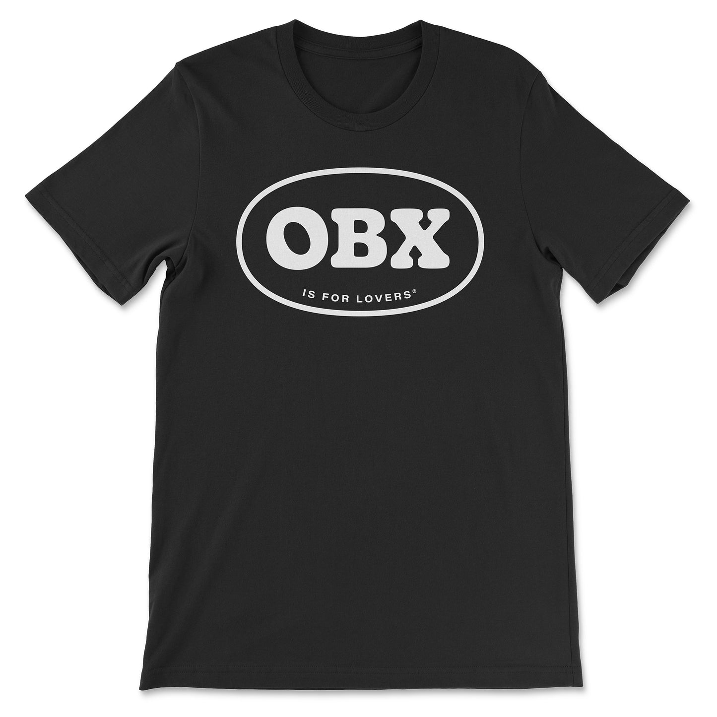 OBX Is For Lovers Classic Oval Tee w/ Bumper Sticker