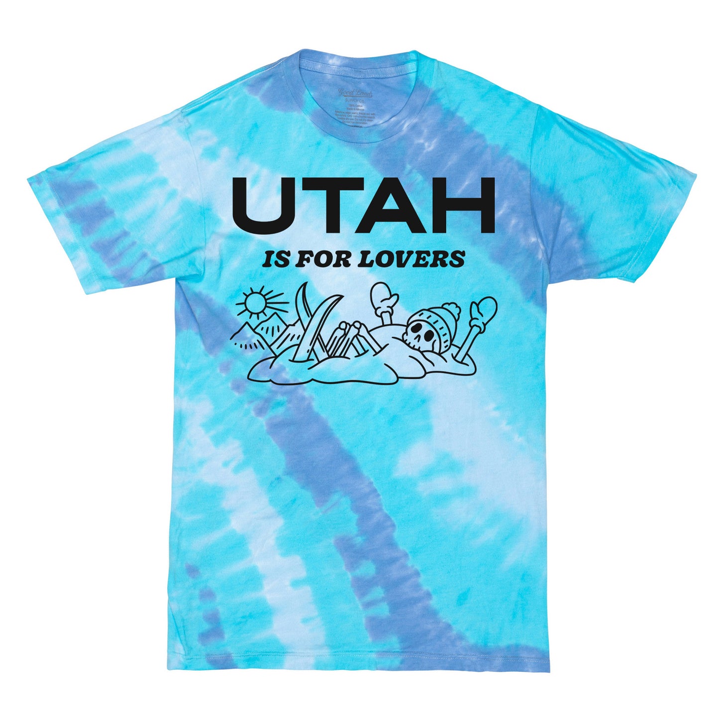 UTAH Is For Lovers Tie Dye Festival Tee