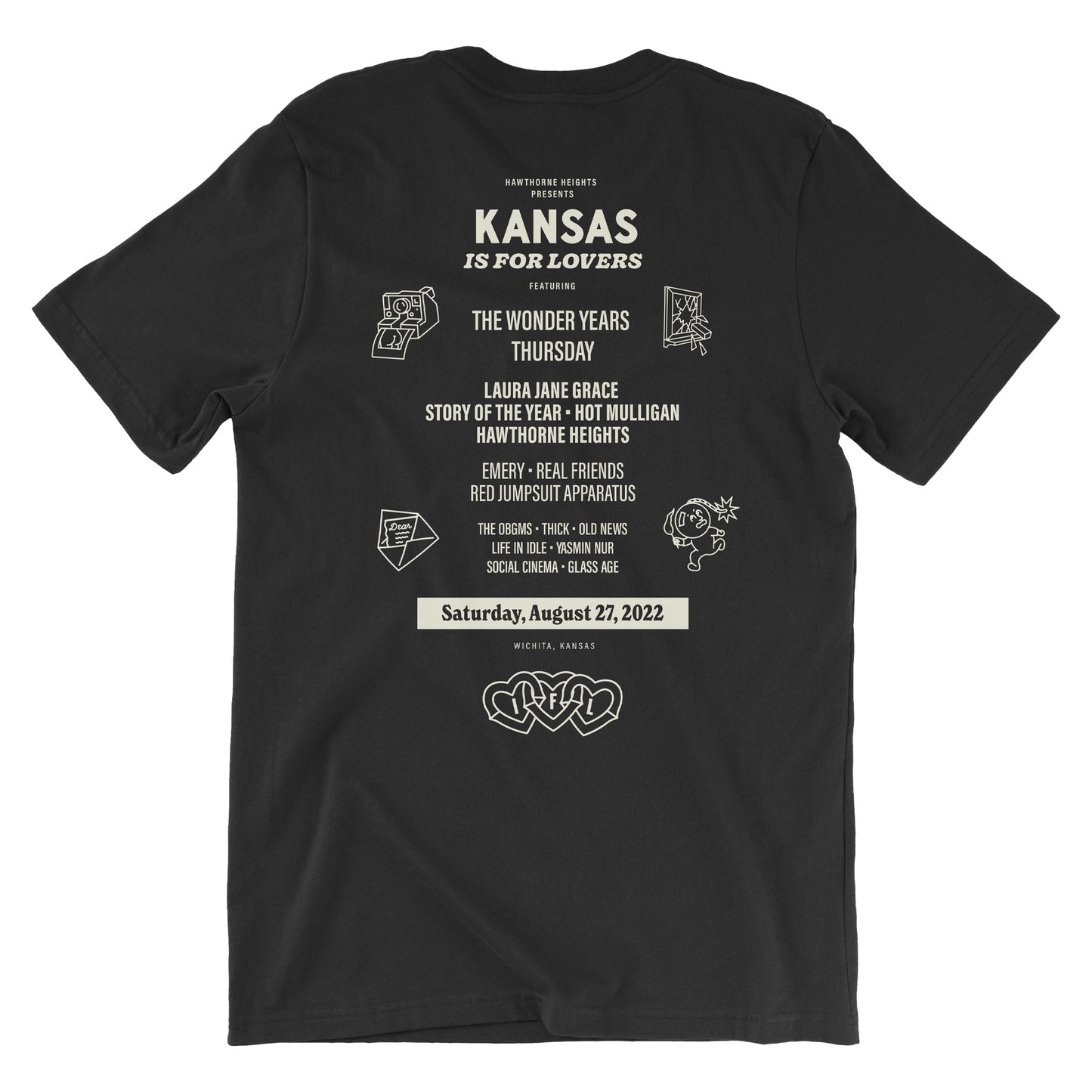 Kansas Is For Lovers Festival Tee